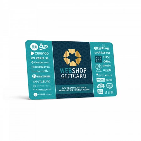 Webshop Giftcard 10 euro