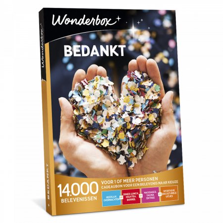Bedankt! 35 euro