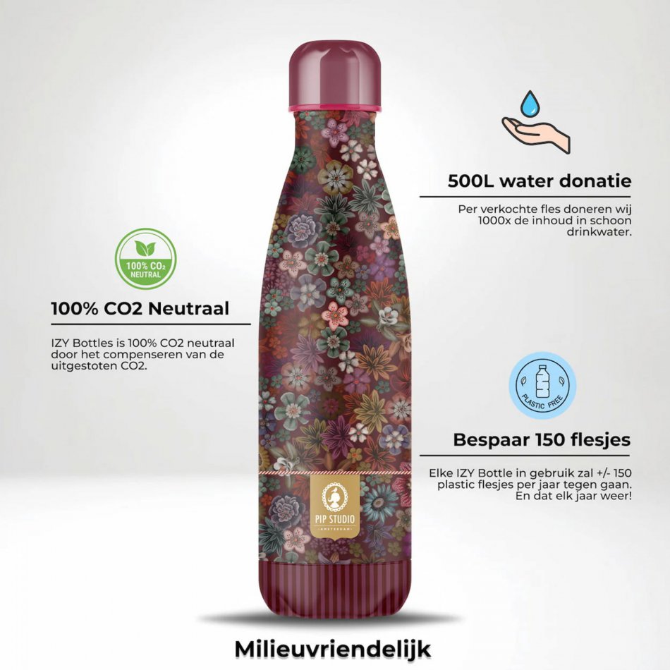 Pip Studio - Tutti i Fiore (red) - 500ML