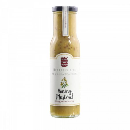 Biologische dressing – Honing mosterd